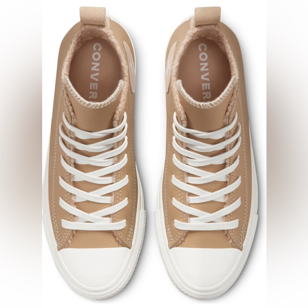 Leather High Top Converse